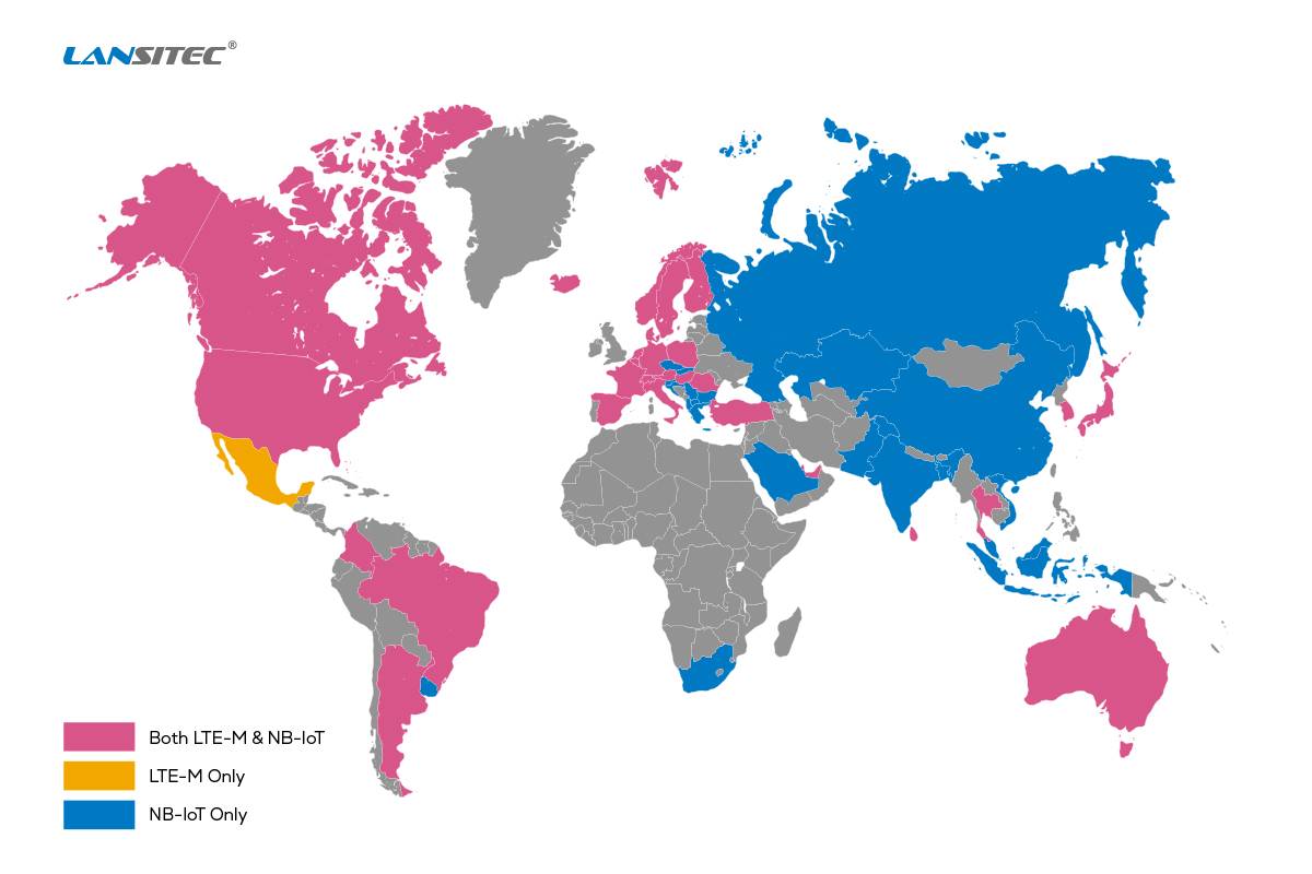 LTE-M & NB-IoT Coverage Map